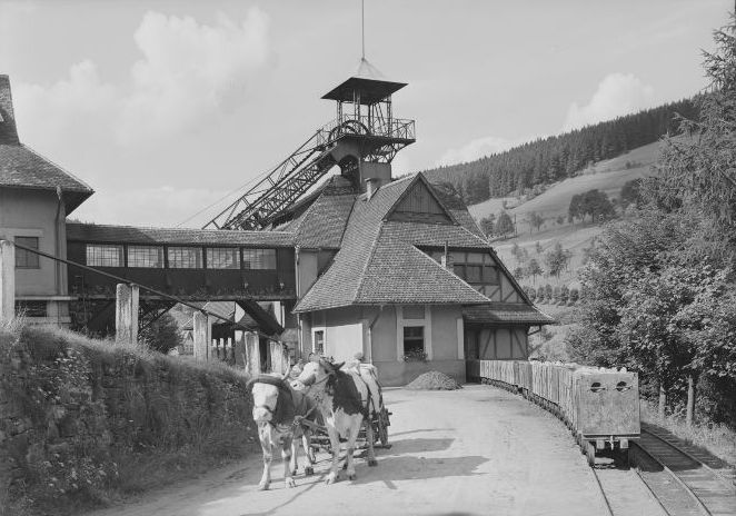 Důl Svornost v roce 1923