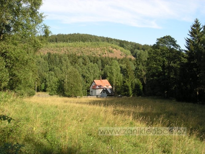 Werlsgün .poslední původní dům + halda Adam