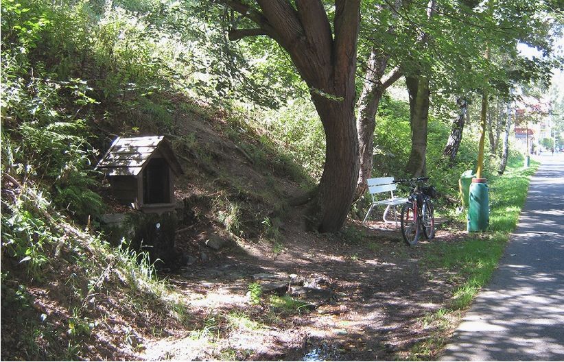 Studánka Běhounek dříve