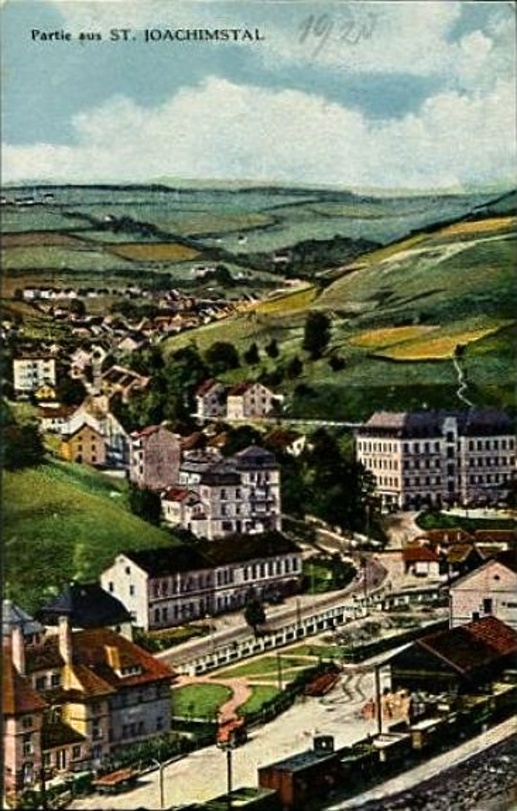 Kolorovaná pohlednice 1927