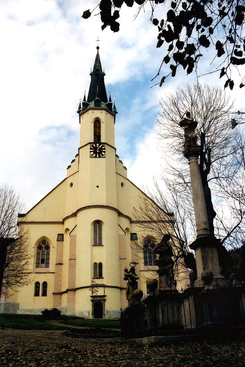 Kostel se sloupem Nejsvětější trojice