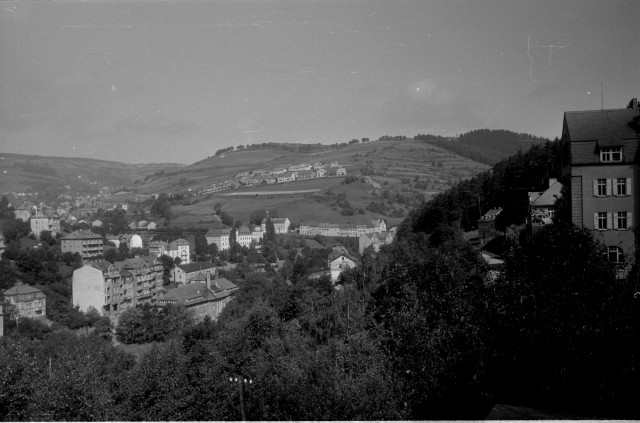 Pohled na lázeňskou oblast