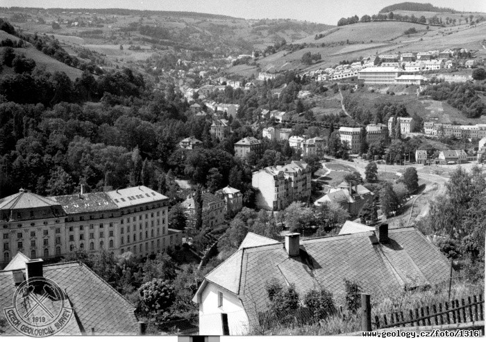 Jáchymov od Panoramy, Josef Svoboda 1964