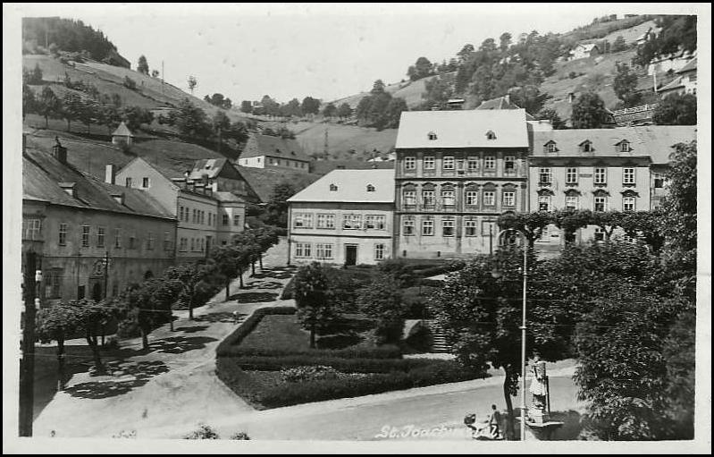 Kostelní náměstí v roce 1939