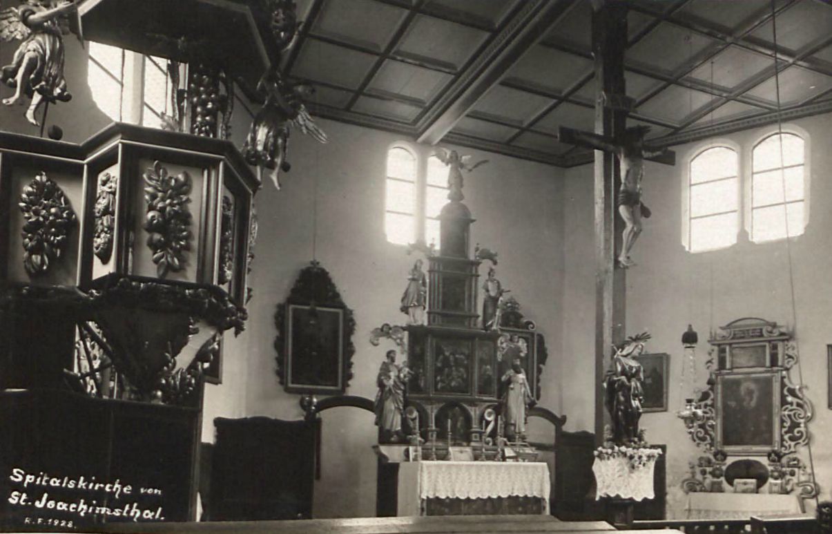 Špit.kostel 1928